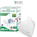 Khẩu trang y tế kháng khuẩn BV3T màu trắng