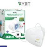 Khẩu trang y tế kháng khuẩn BV3T màu trắng (có van)