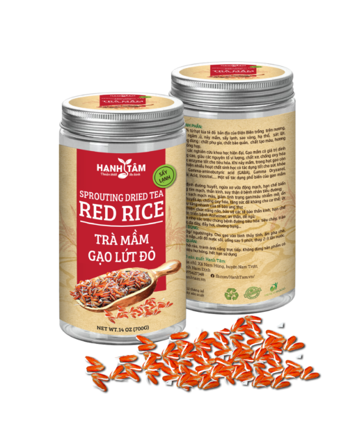 Trà mầm gạo lứt đỏ 1